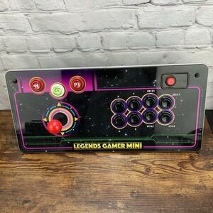 AtGames Legends Gamer Mini Black Arcade Console Only No Cords Or Core Untested